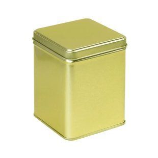 Банка жестяная "Золото" для чая/кофе 100 г banka-zolota-100g фото
