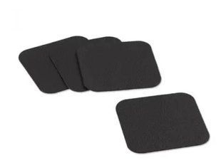 Подставки под чашку KELA Kimara, 10х10 см, 4 шт, черные (12093) kela-kimara-10x10-black фото
