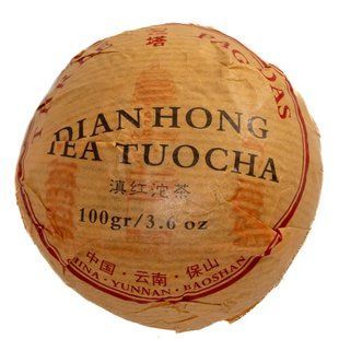 Черный чай Дянь Хун "Три пагоды" туо ча 100 г chai-tri-pagody фото