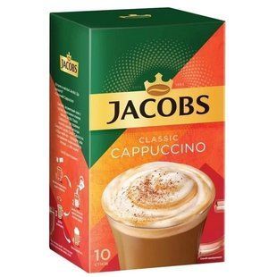 Кофейный напиток Jacobs 3в1 Classic Cappucсino 18.7 г х 10 шт jacobs-classic-cappuccino фото