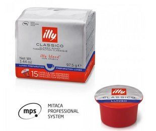 Кава illy MPS Lungo в капсулах 15 шт х 6.95 г illy-mps-lungo фото