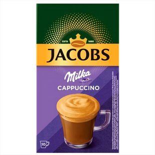 Кофейный напиток Jacobs Milka Cappuccino 10 x 18 г jacobs-3in1-milka фото
