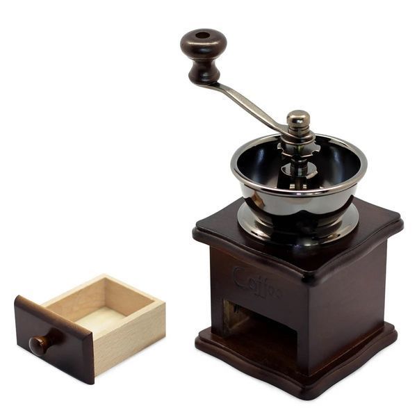 Кавомолка механічна Kamille 7018 grinder-kamille-7018 фото