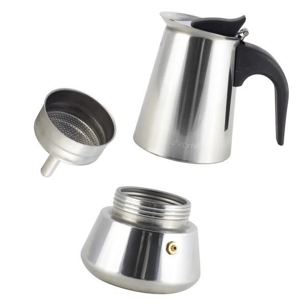 Кофеварка гейзерная Kamille 0550 200 мл kavovarka-kamille-0550 фото