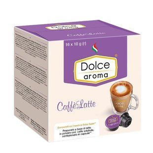 Капсули кави DOLCE AROMA Caff&egrave; Latte тип Dolce Gusto dolce-aroma-caffe-latte-g фото