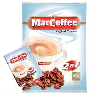 Кавовий напій MacCoffee 2в1 без цукру 12г х 10 сашетів maccoffee-bez-cukru-12g фото