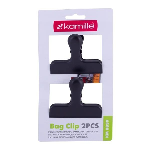 Кліпса для сипучих продуктів Kamille 8839 2 шт klipsa-kamille-5072 фото